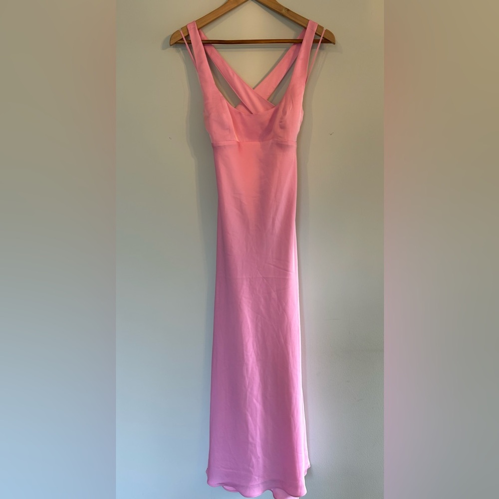 Aritzia NWT TEN Candela Satin Dress size 6